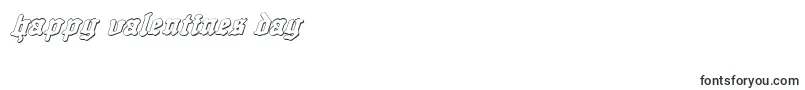 QuestKnight3DItalic-Schriftart – Schriften zum Valentinstag